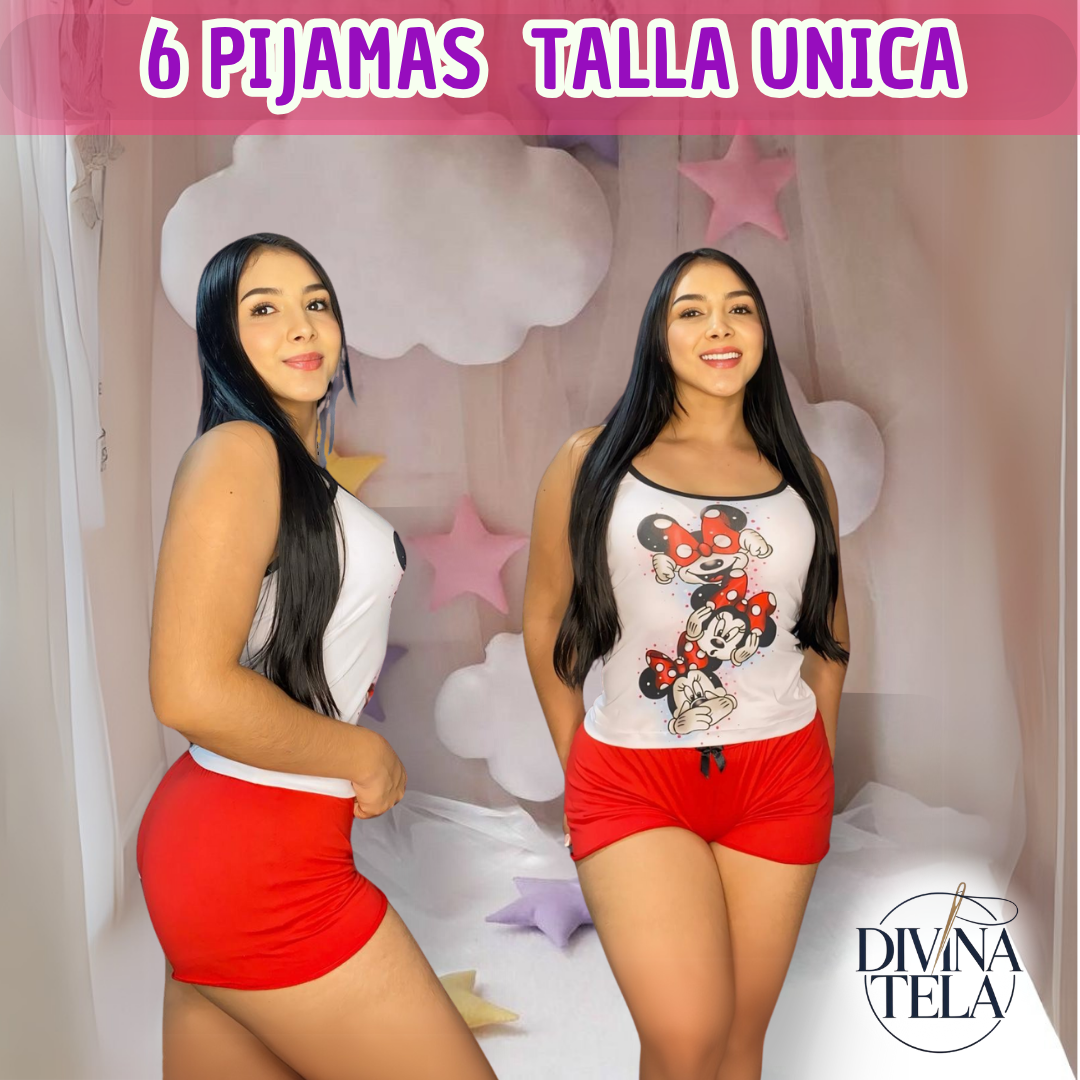 Pijamas piel de durazno: suaves, frescas, Subliminados que no destiñen