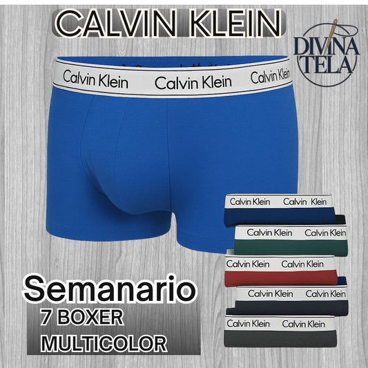 7 Boxer Calidad Premium CK, Uno para cada dia de la semana